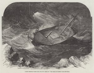 Lyceum Theatre, Scene from the New Drama of The Chain of Events, the Shipwreck